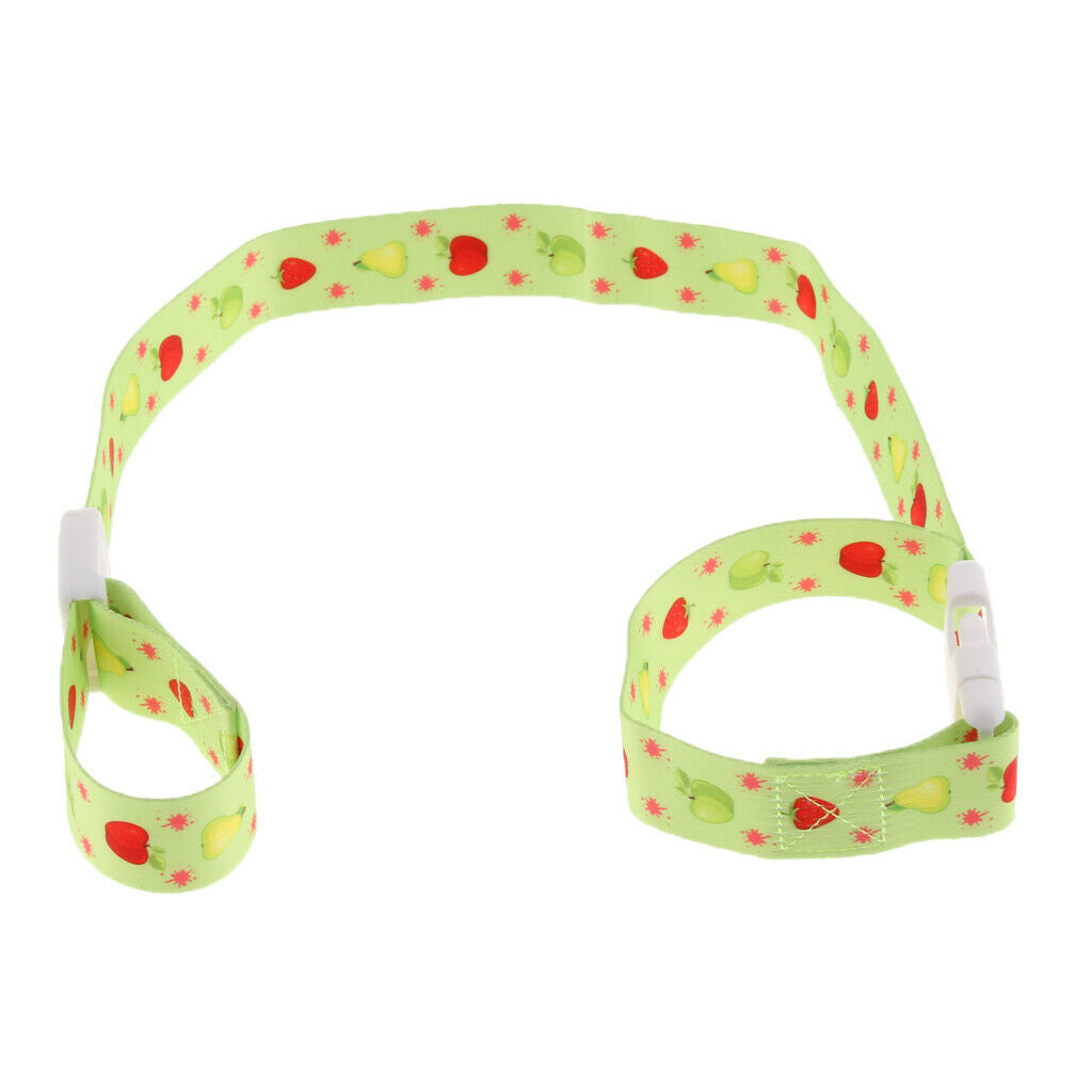 Baby Bottle Strap Holder Baby bottles fall prevention belt rope yellow