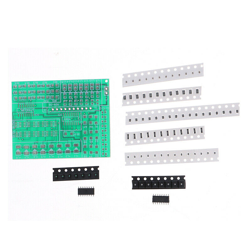 Electronic DIY Kit RGB LED Flashing Controller SMD Component Welding Pract WF