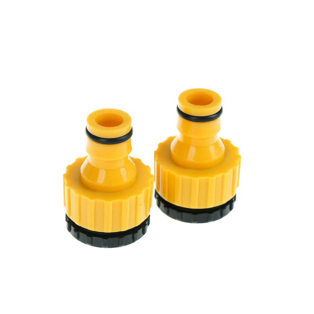 2pcs Faucet Hose Quick Connector Washing Machine Water Cannons Lawn Sprin.l8