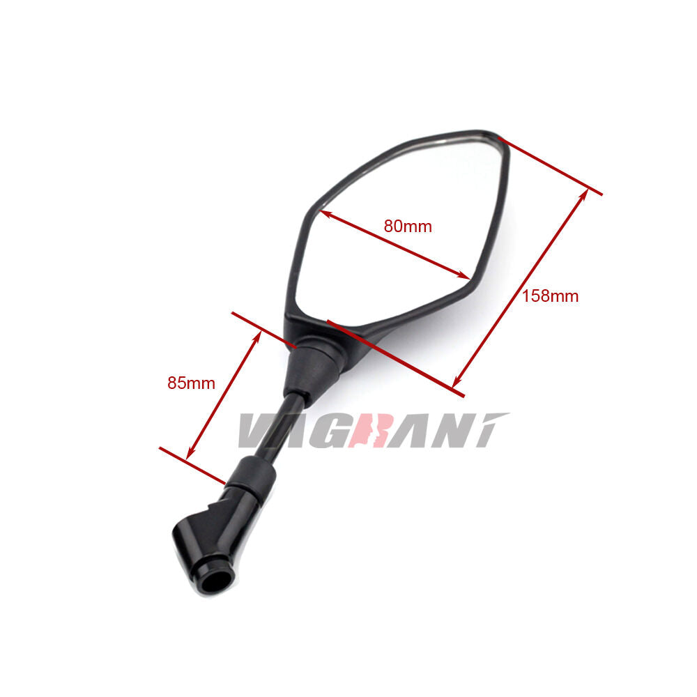 E9 Certification Rearview Mirrors For YAMAHA MT-07 MT-09 FJ-09 MT-10 MT-01 MT-03