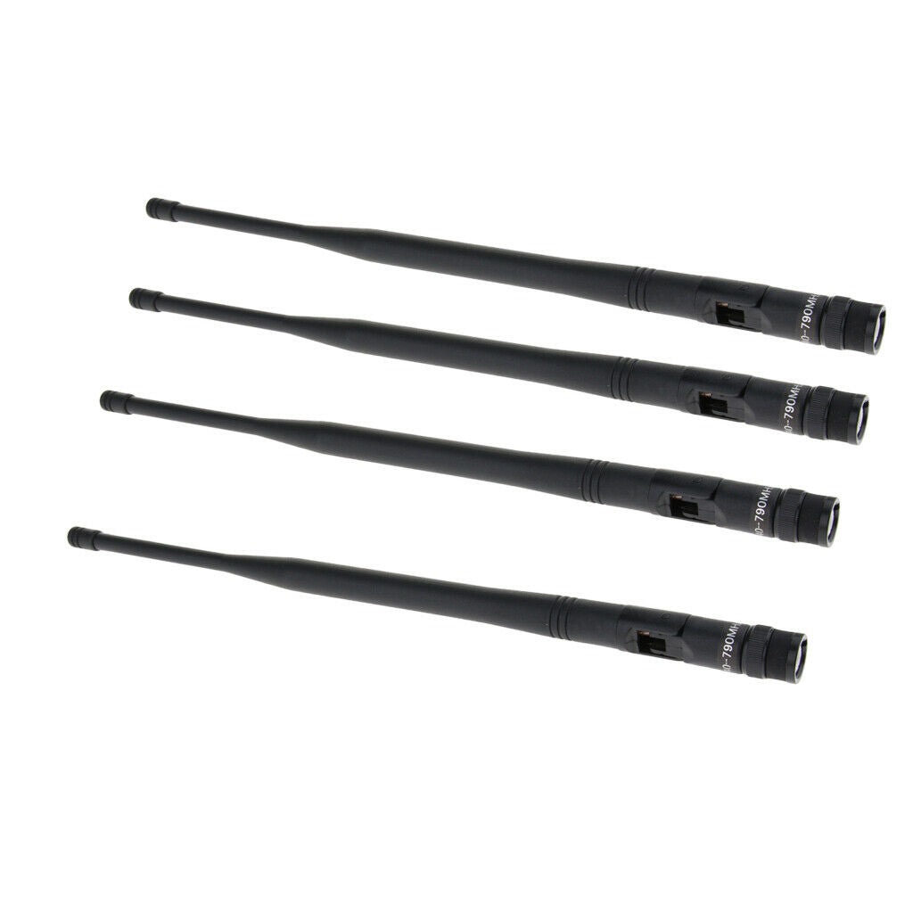 4 Pieces 4pack Microphone AntennaTransmitters and Receivers Microphone Parts