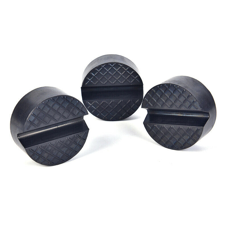 Black Rubber Slotted Floor Jack Pad Frame Rail Adapter For Pinch Weld Pad Hu SJ