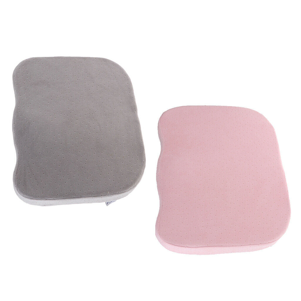 2X Comfort Memory Foam Chair Seat Cushion Pads with Removable Zipper Cover