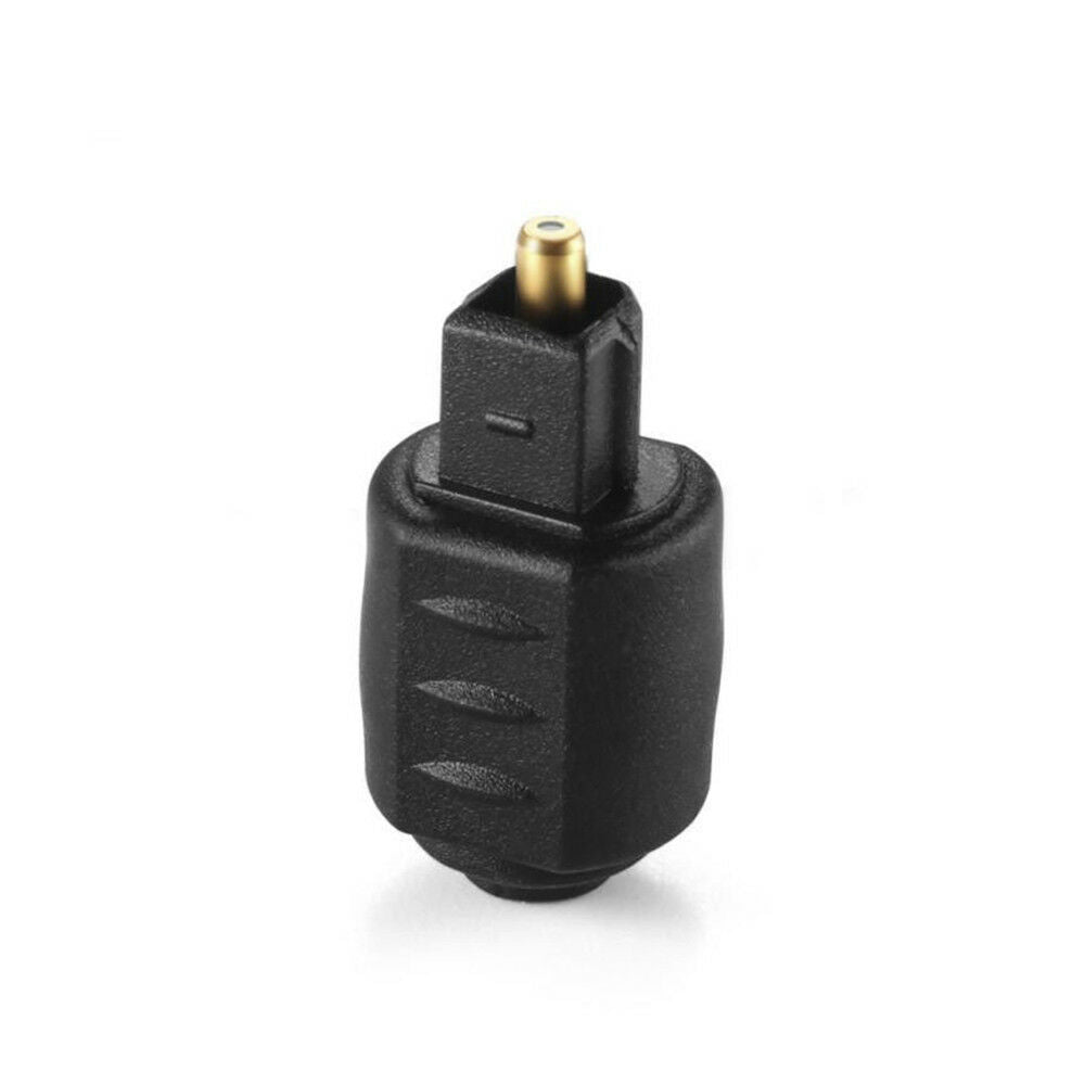 3.5mm Female Jack Plug to Digital Toslink Male Optical Audio Adapter New
