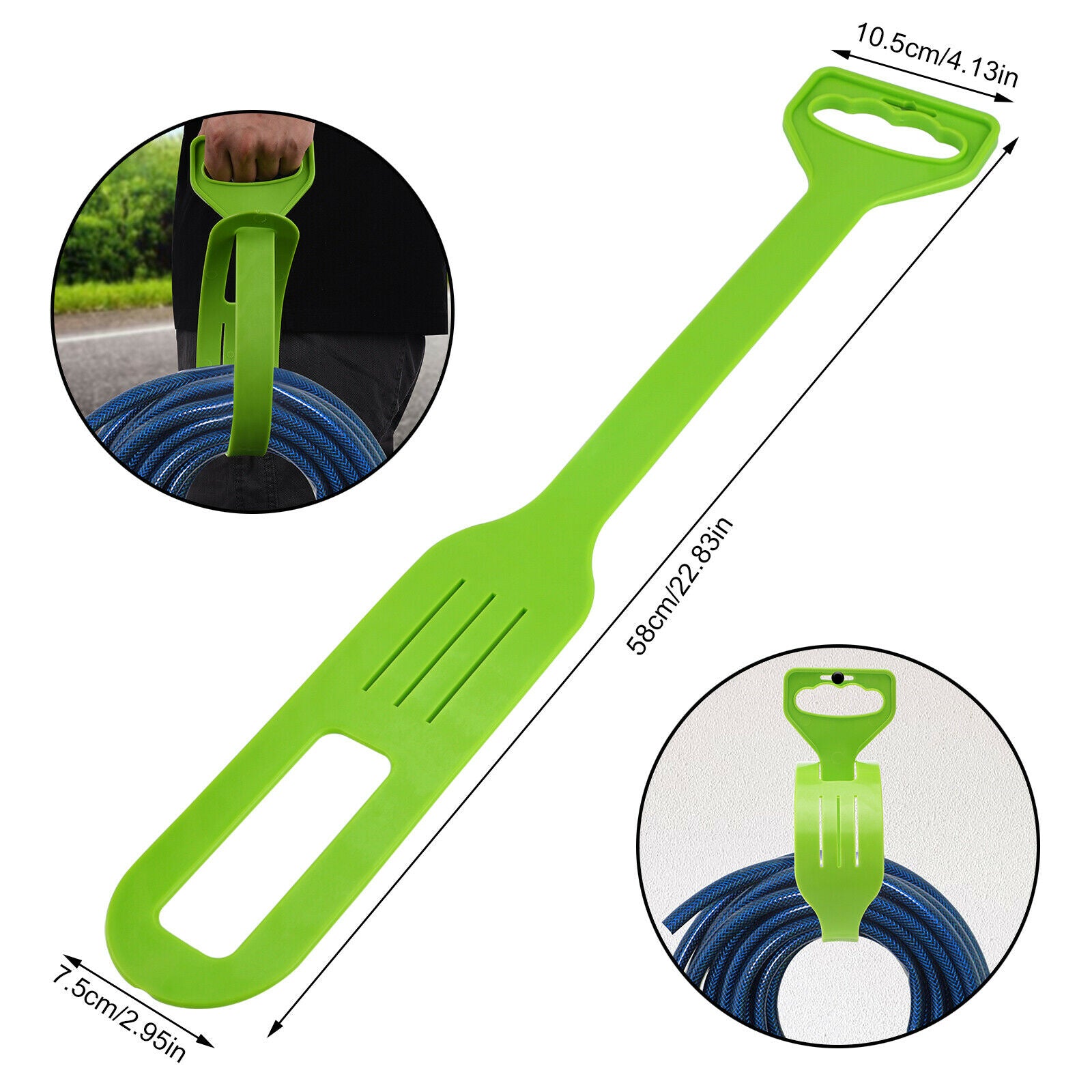3PCS Garden Pipe Holder Hosepipe&Watering Hook Hose Hanger Storage Rack