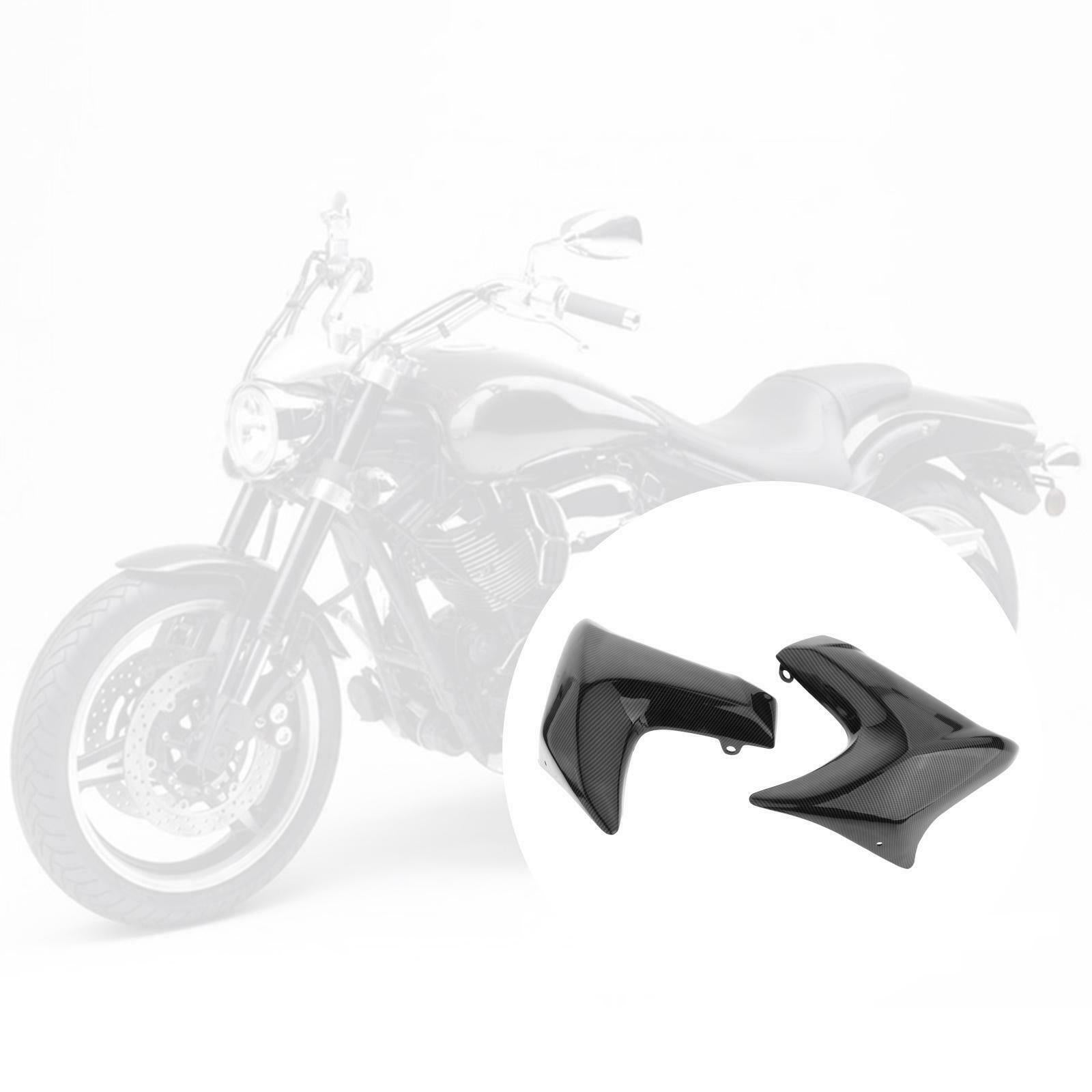 1 Pair Left Right Radiator Cover Fairing for Kawasaki ER6N ER-6N 2012-16