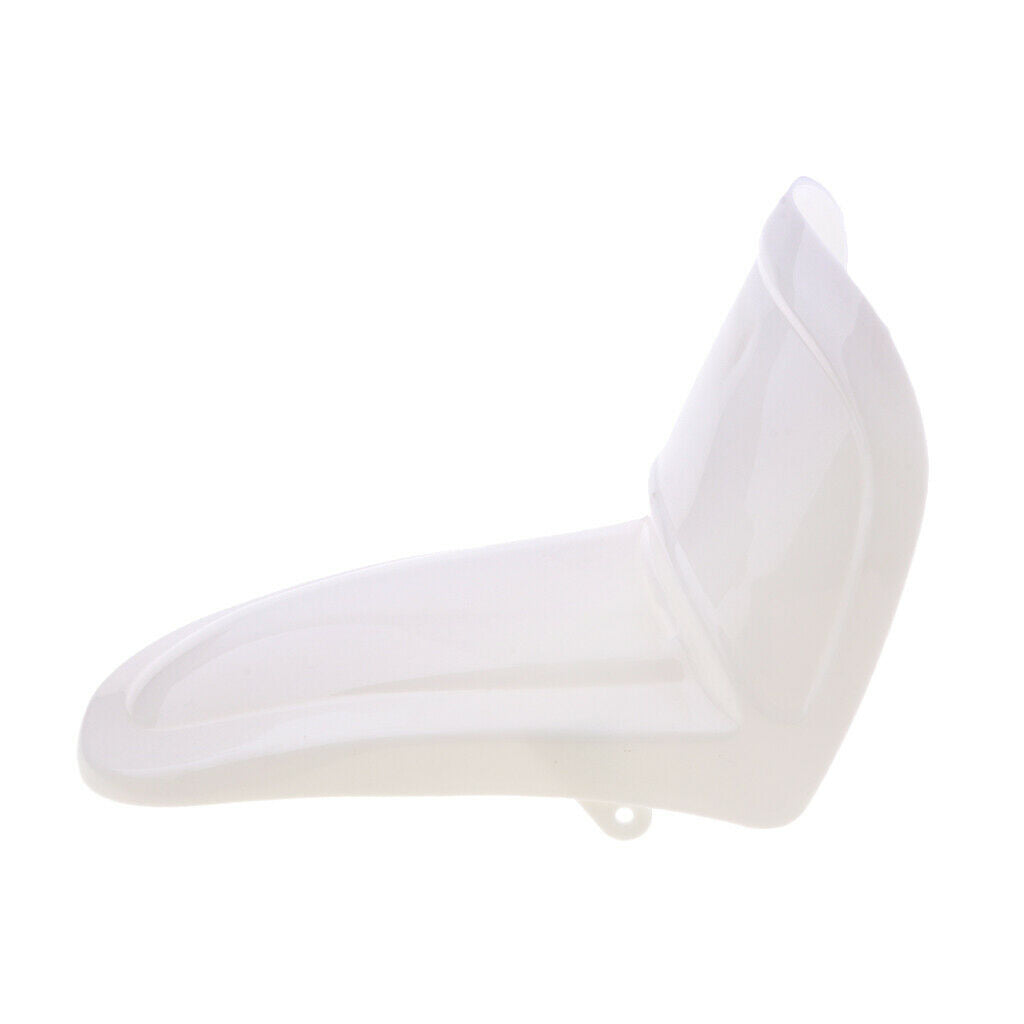 Front  Mudguard Shield Mud Guard Protector Cover for Yamaha PW 50 White