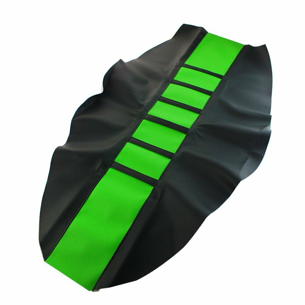 Motorcycle Green Rubber Ribbed Gripper Soft Seat Cover For HXXda CRF450X 05-16