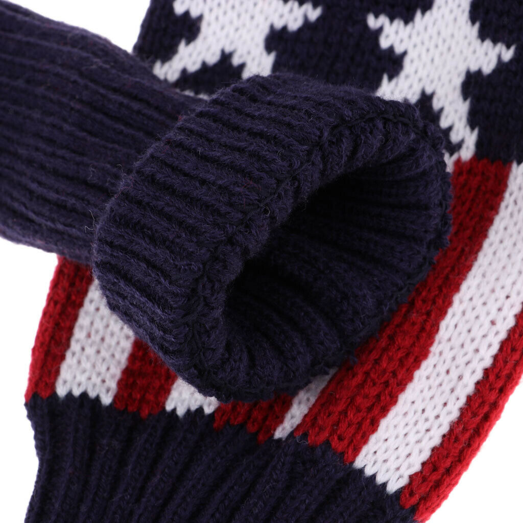 3pcs Golf Club Head Cover The Star Stripe Socks Sleeve For Golf Head Protect