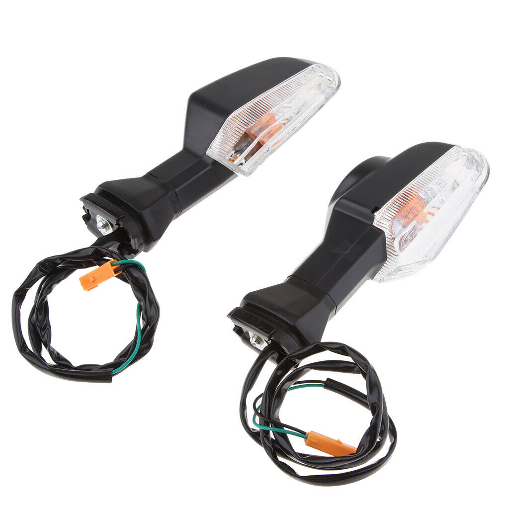 2 Pcs Left and Right Rear Turn Signals for Kawasaki  300 Motorcycles Motorbike