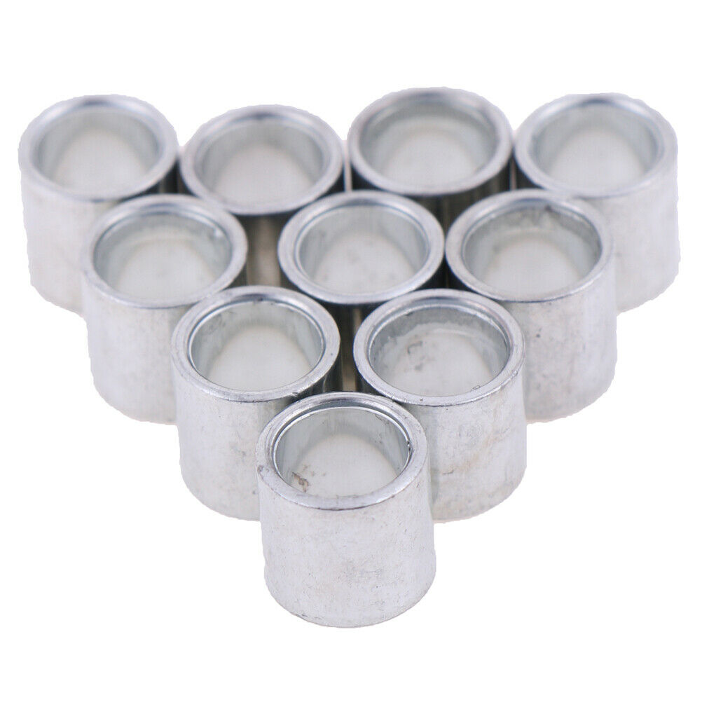 10XFor Scooter Wheel Sport Skateboard Bushed Bearing Spacer Metal Bushing Fad US