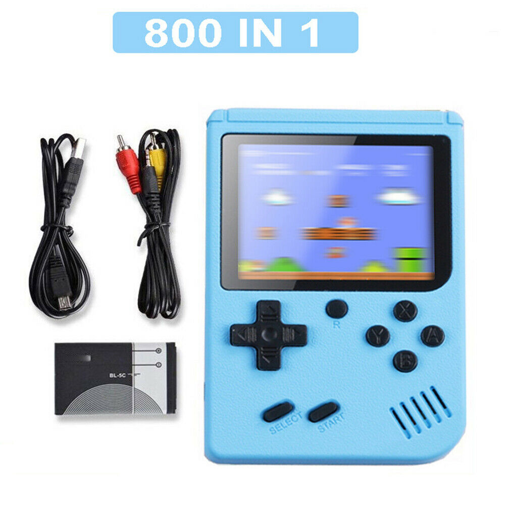 Retro Game Console 800 Classic Games Handheld LCD Portable Pocket Game Player