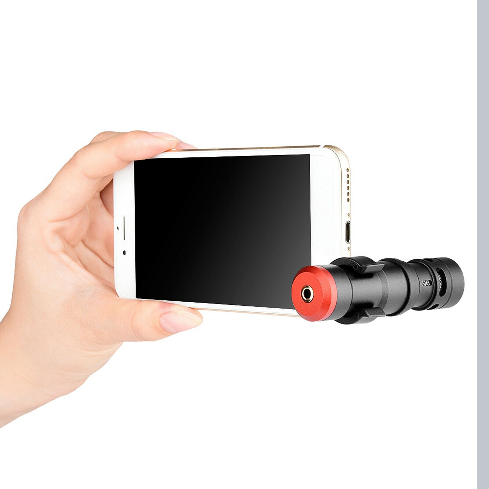 Portable Professional Video 3.5mm Stereo Studio Microphone For Mobile Phone