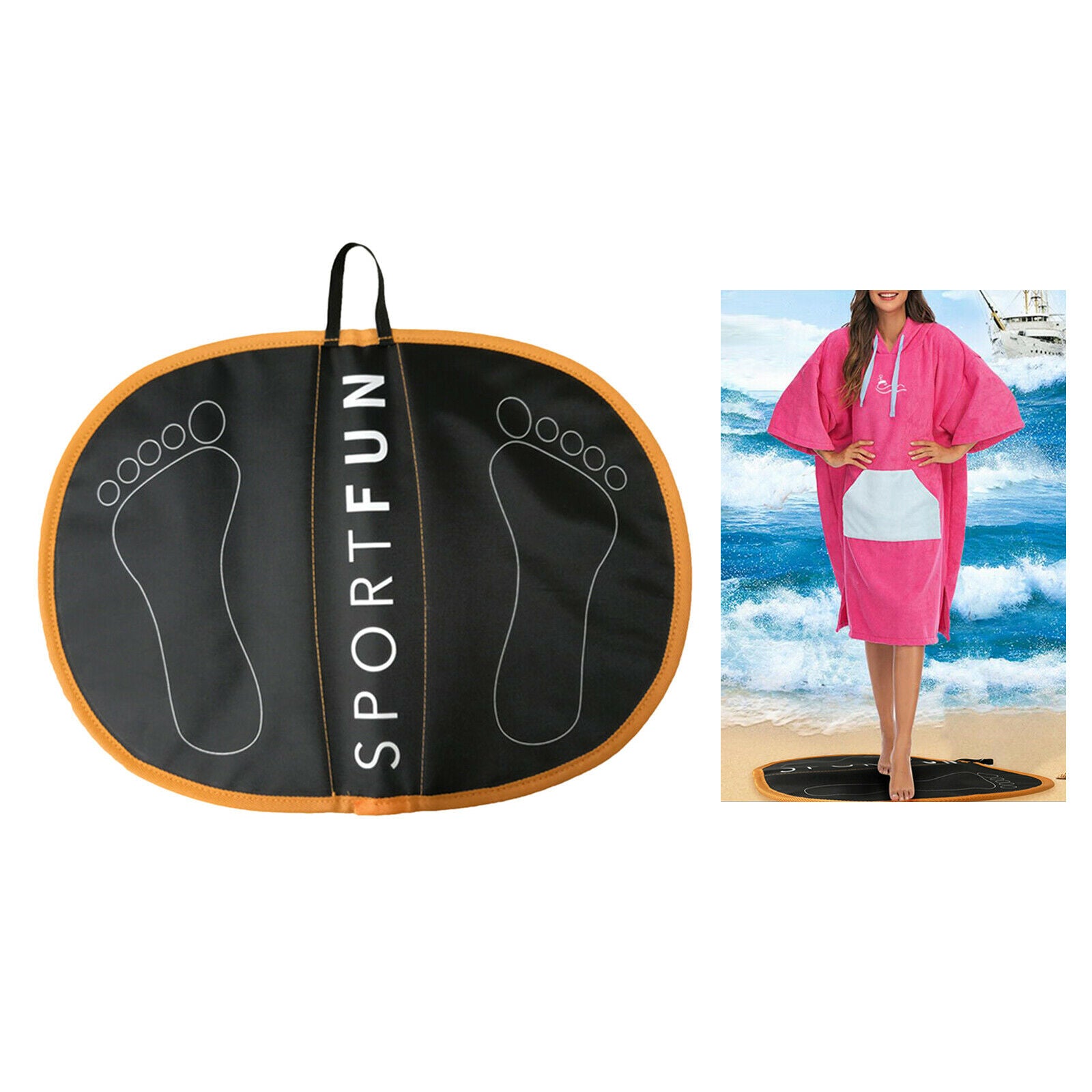 Swimsuit Changing Mat Change Feet Pad Diving Waterproof Equipment Portable