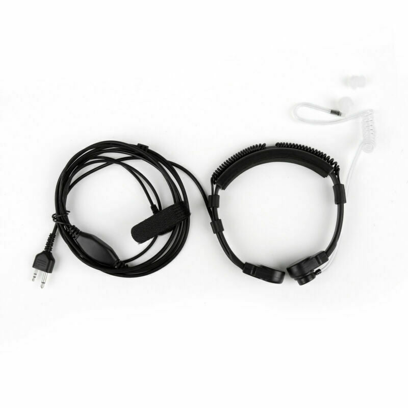 1x Throat Mic Acoustic Tube Headset P Fits  MIDLAND LX10/216/303/305 GX50  UA