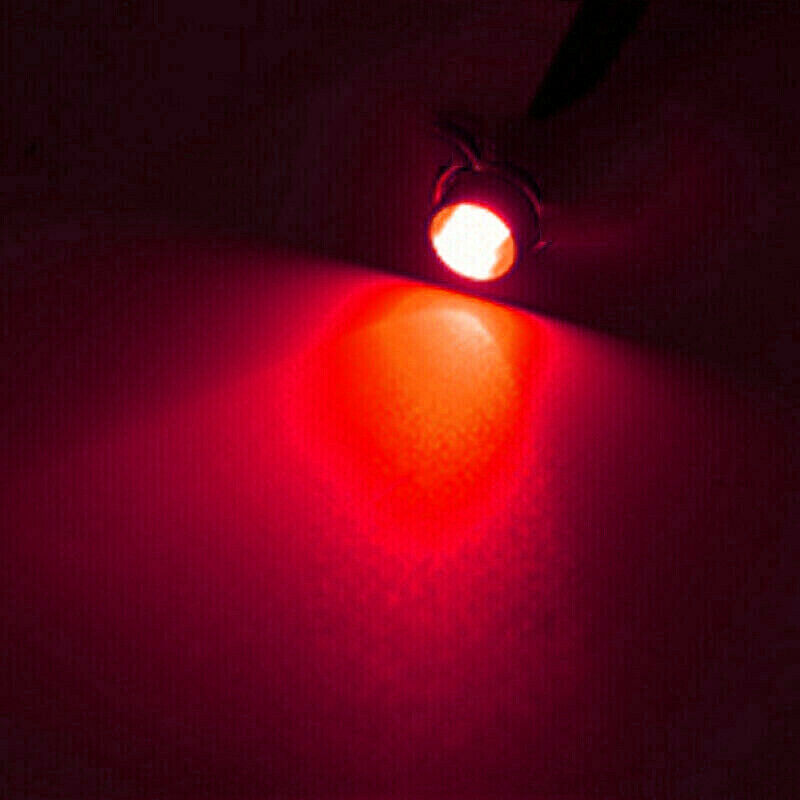 Ultra Small Cafe Racer Motorcycle RED LED Brake & Running Tail Lights