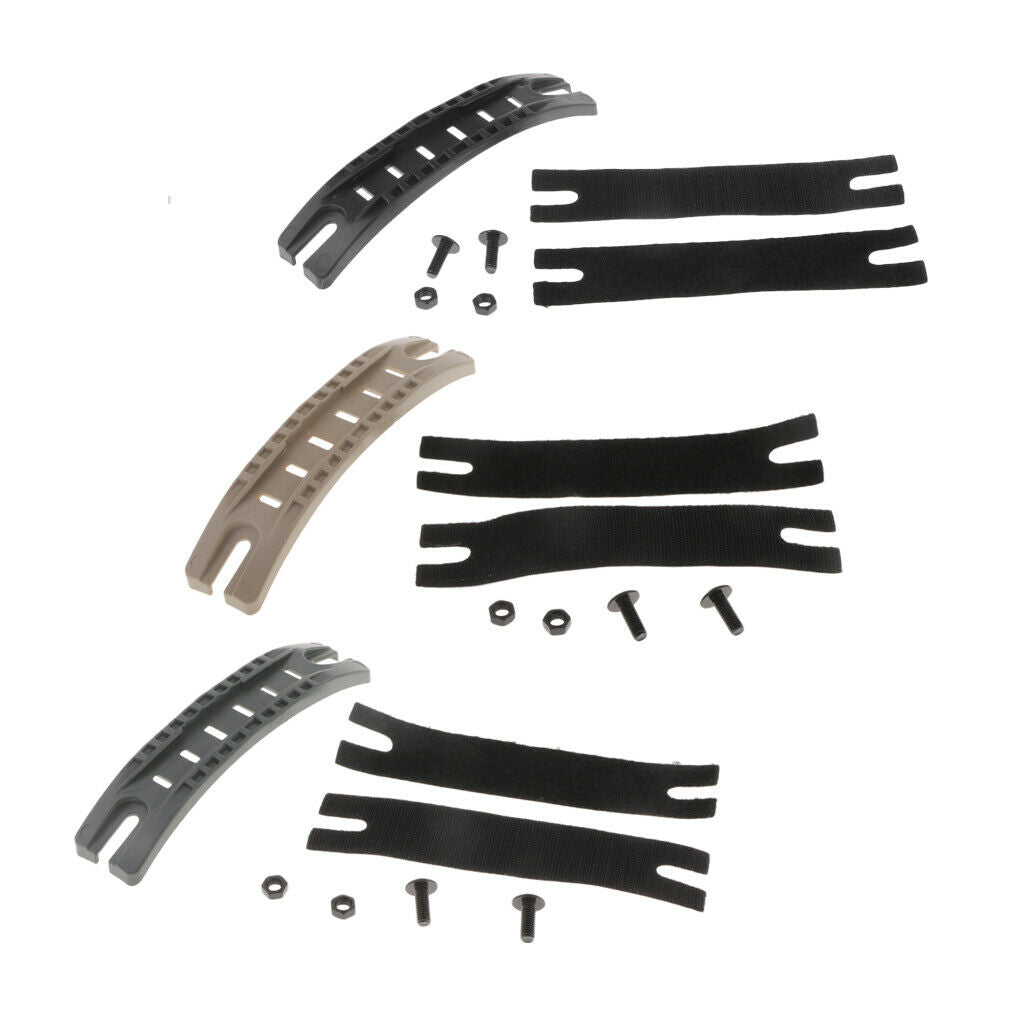 2x   Helmet Side Rail for Fast  Helmet Hunting