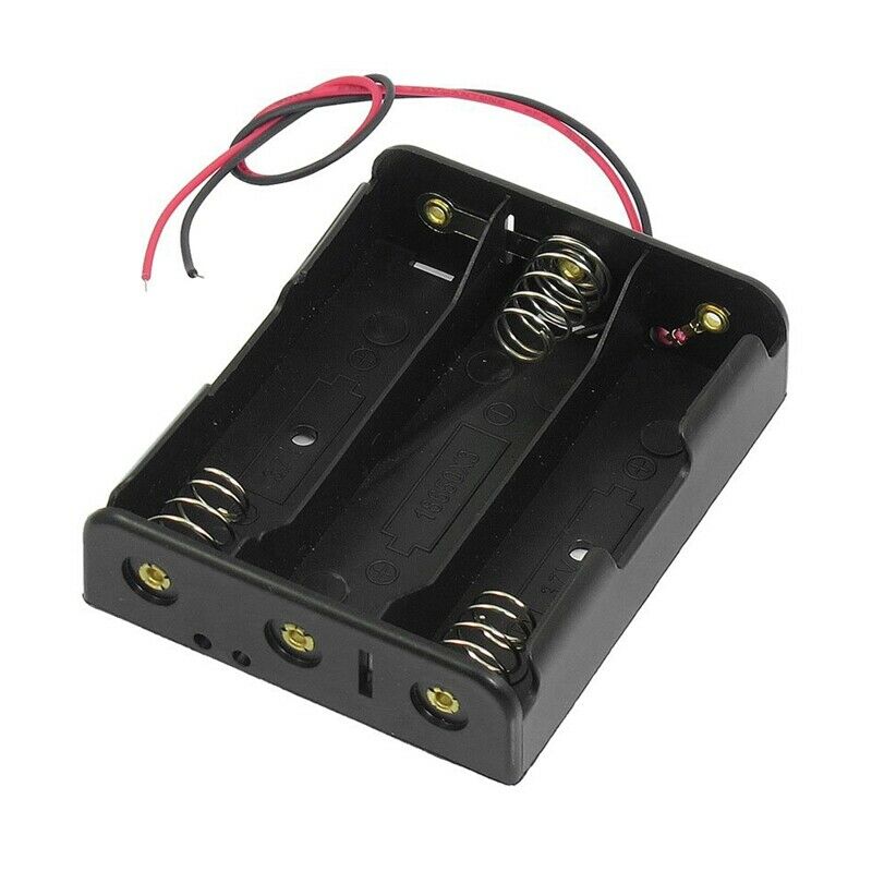 Series 3.7V Flat Tip Battery Holder Case for 3 x 18650 Batteries F6J2J2