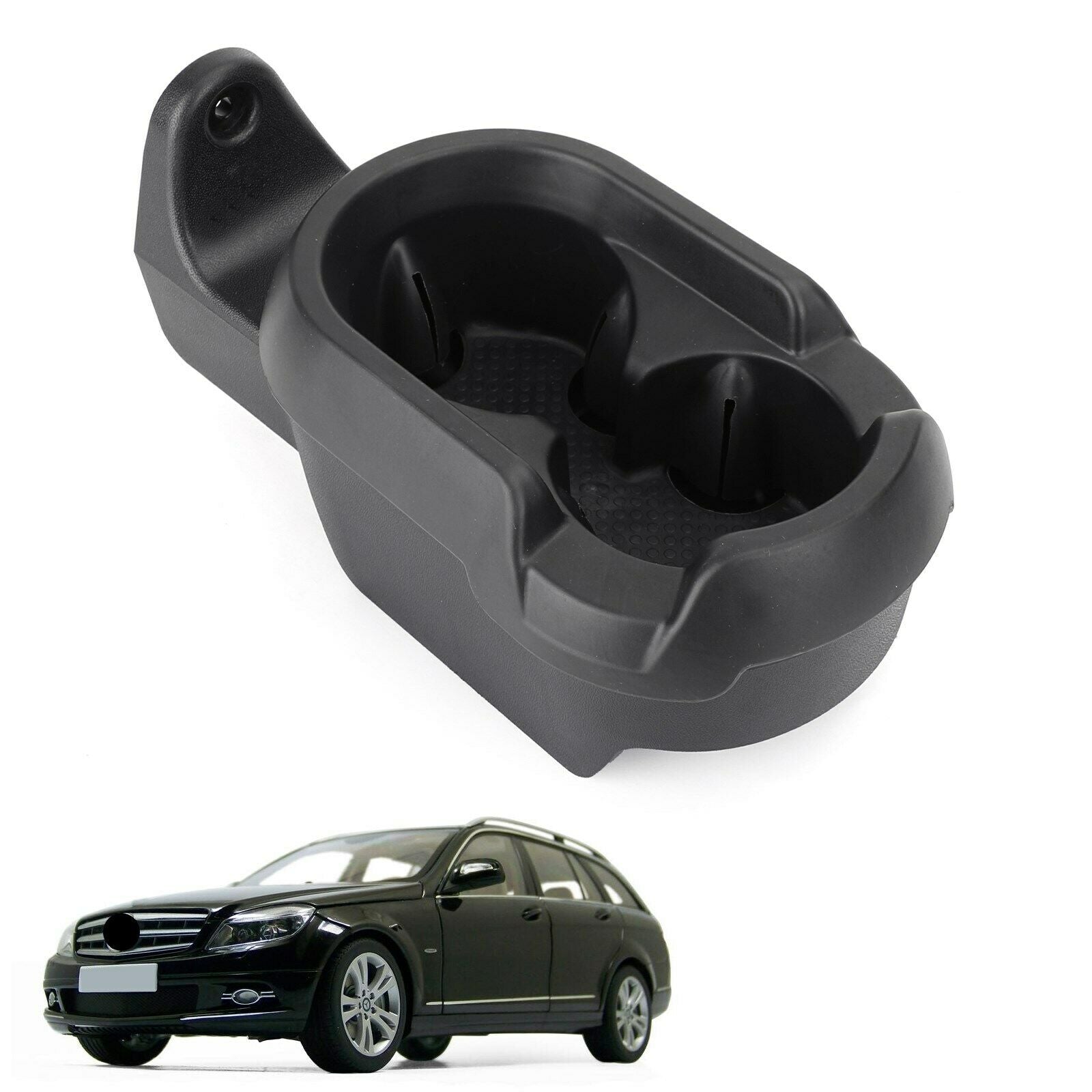 Car Center Console Double Cup Holder Storage Organizer For Smart Fortwo 451 450/