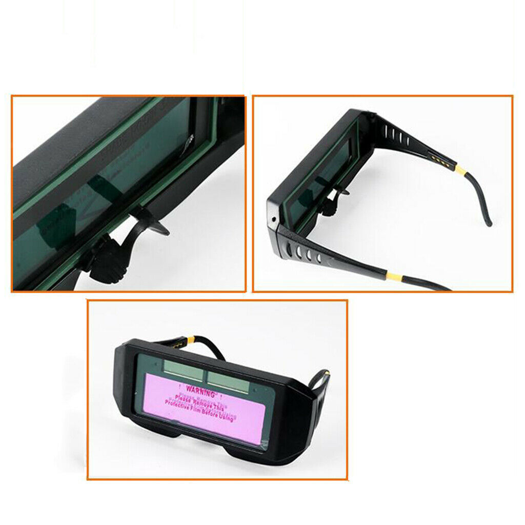 Auto Darkening Welding Goggles, Wide Shade Range 6-13, Welding Glasses Welder