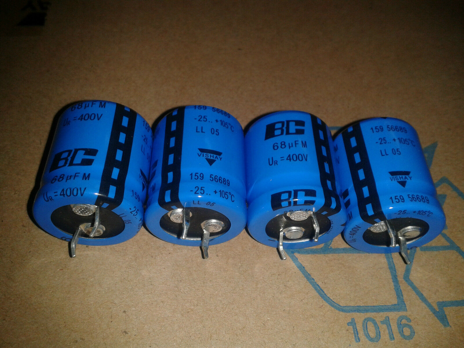 4pcs NEW 68uF 400V BC 159 LOW ESR TUBE AMP / PREAMP CAPACITORS FOR AUDIO !!