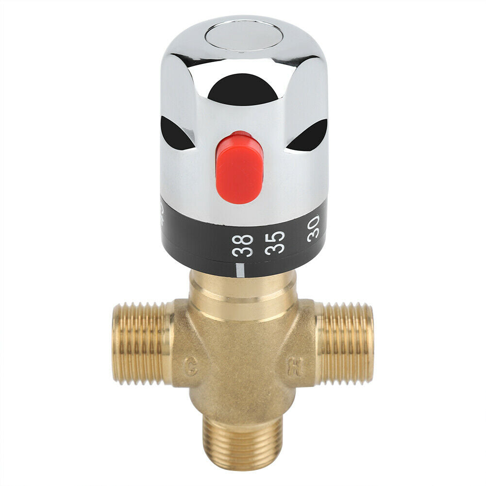 Thermostatic Mixing Valve Pipes Basin Constant Water Temperature Toilets Tap