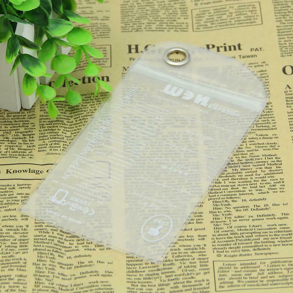 New 1PC Waterproof Underwater Phone Pouch Bag Case Outdoor Swimming Camping