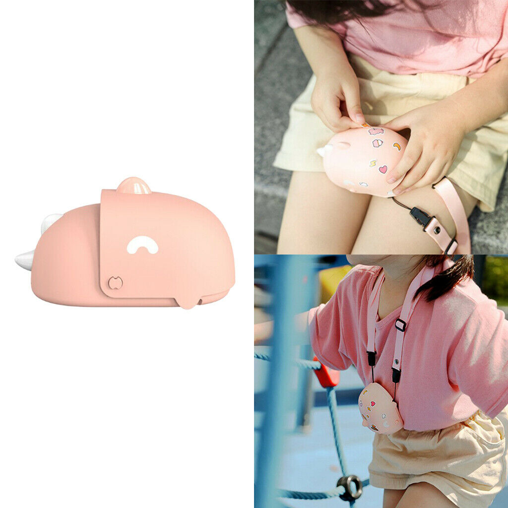 Mini Fan USB Cooling Fan 1A for Travel Outdoor Kids Toys Gifts Pink