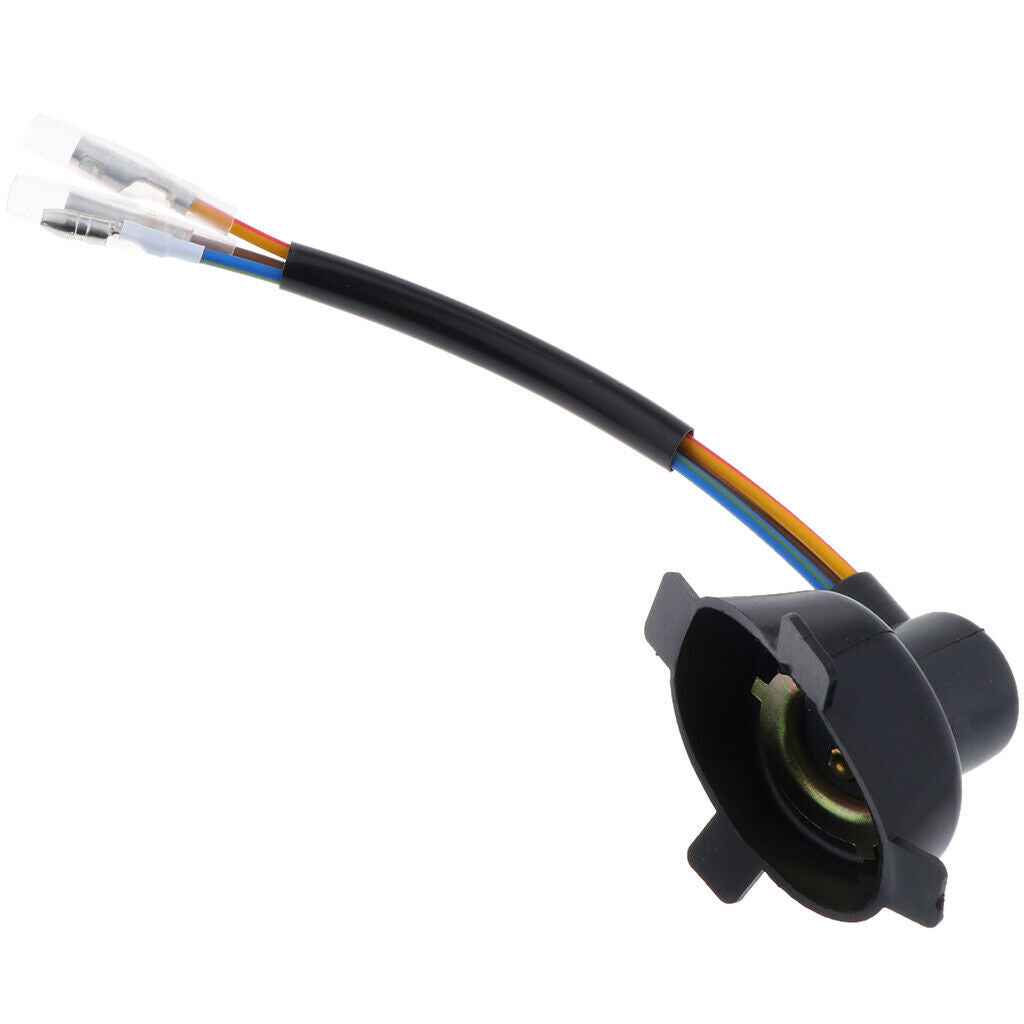 Motorbike Headlight Repair Bulb Holder Connector Plug Wire Socket for Mikuni