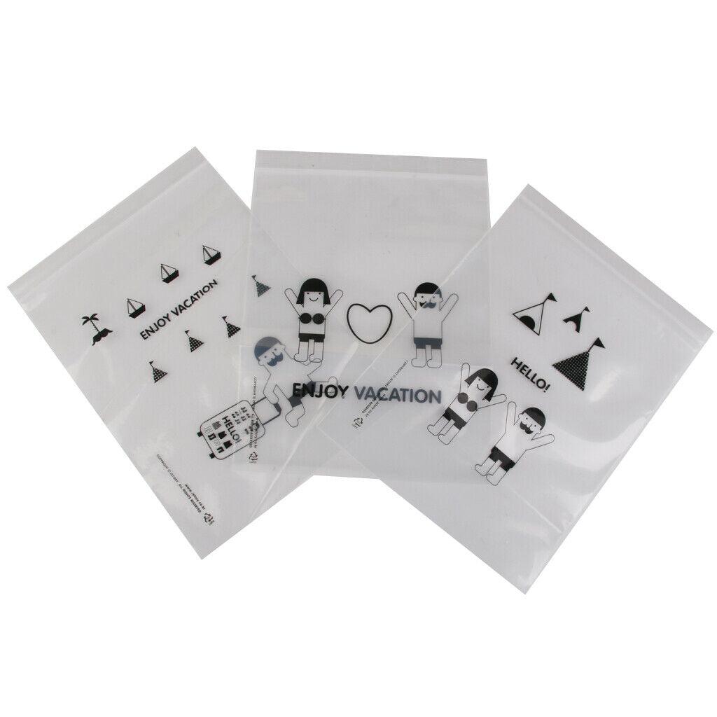 Generic 8 Set Multi-size   Seal Bags Toiletry Organizer Outdoor Travel Camping