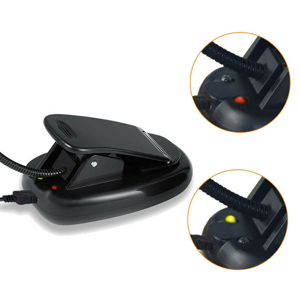 Rechargeable 7 Leds Book Light, Easy Clip on Book Lamp for Reading in