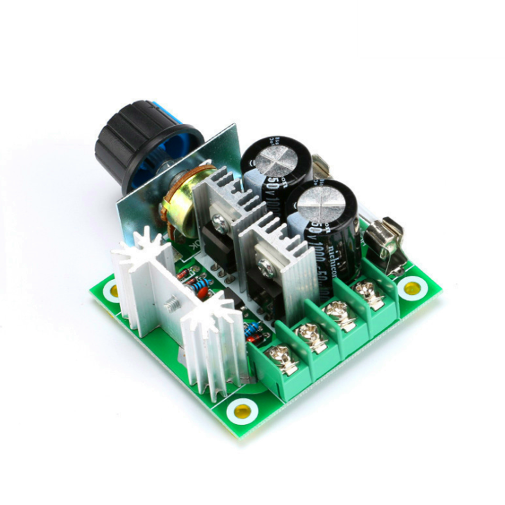 Adjustable PWM DC Motor Speed Controller with Dimmer Module 12V 24V 36V 10A