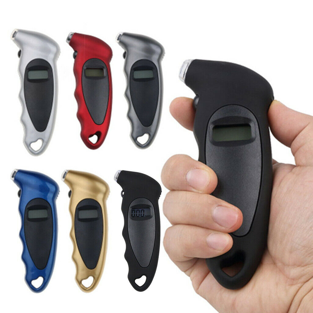 3pcs High-precision Digital Tire Tyre Pressure Gauge Meter Bicycle Bike Car