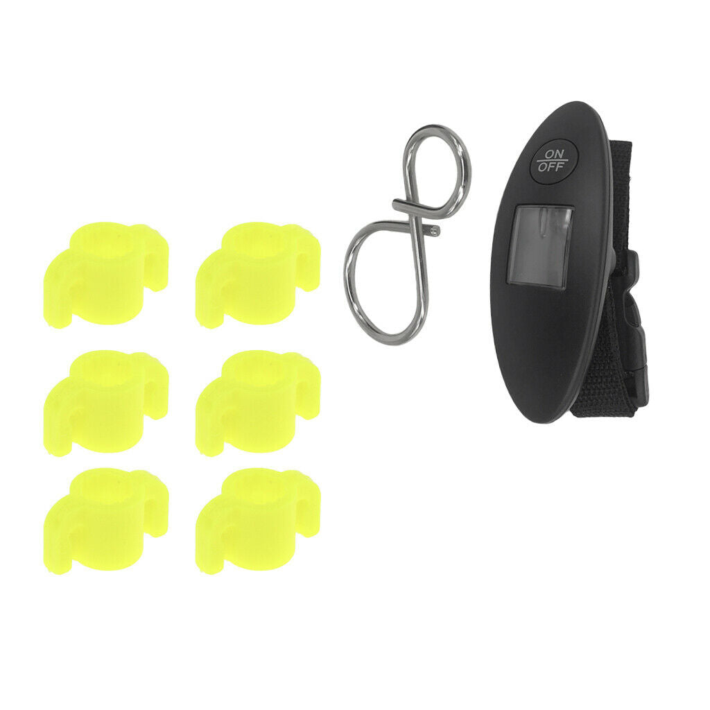 6pcs Bowfishing 5/16 Inch + Plastic Crash Rails