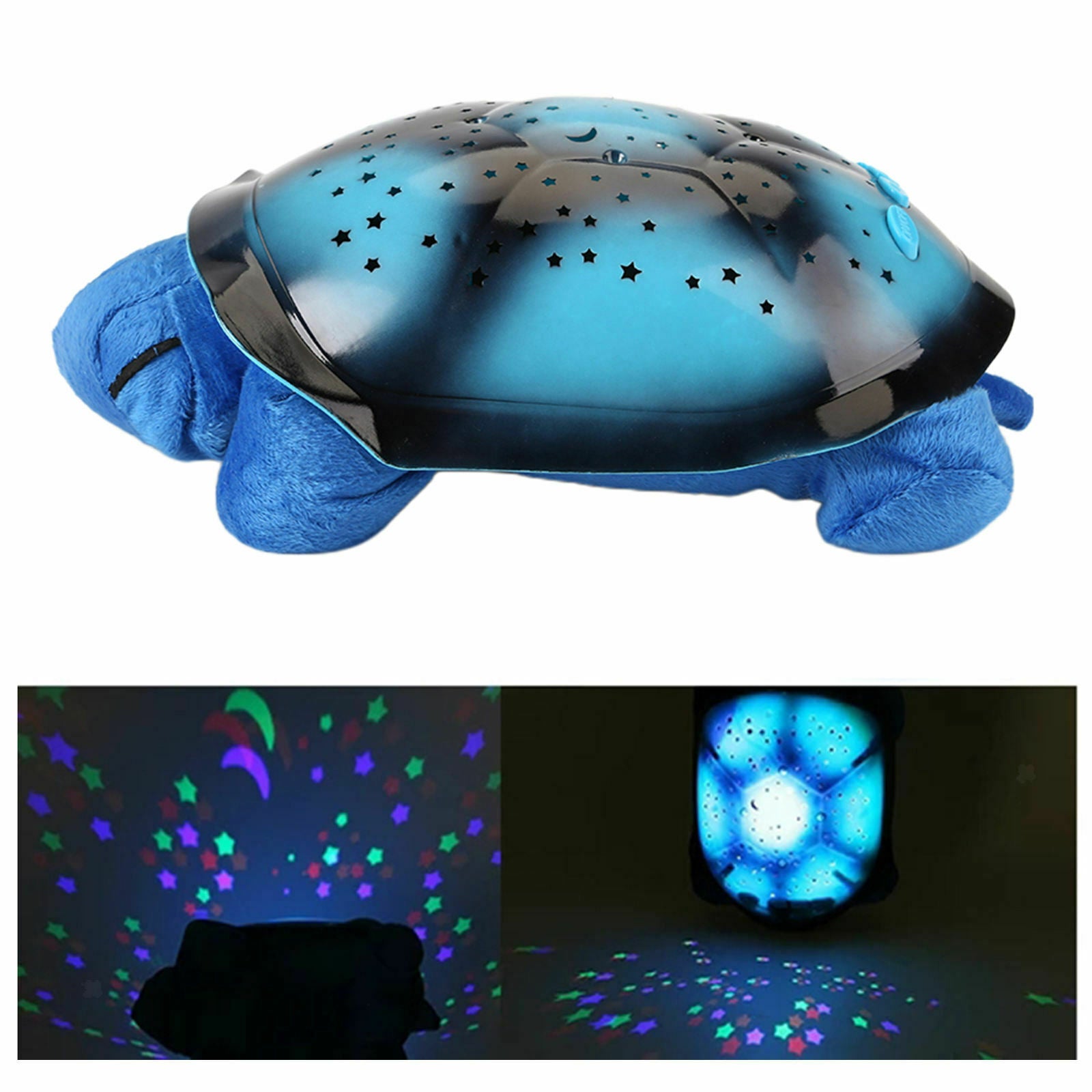 Kids Galaxy Star Projector Nightlight Nursery Bedroom for Kids Plush Gift