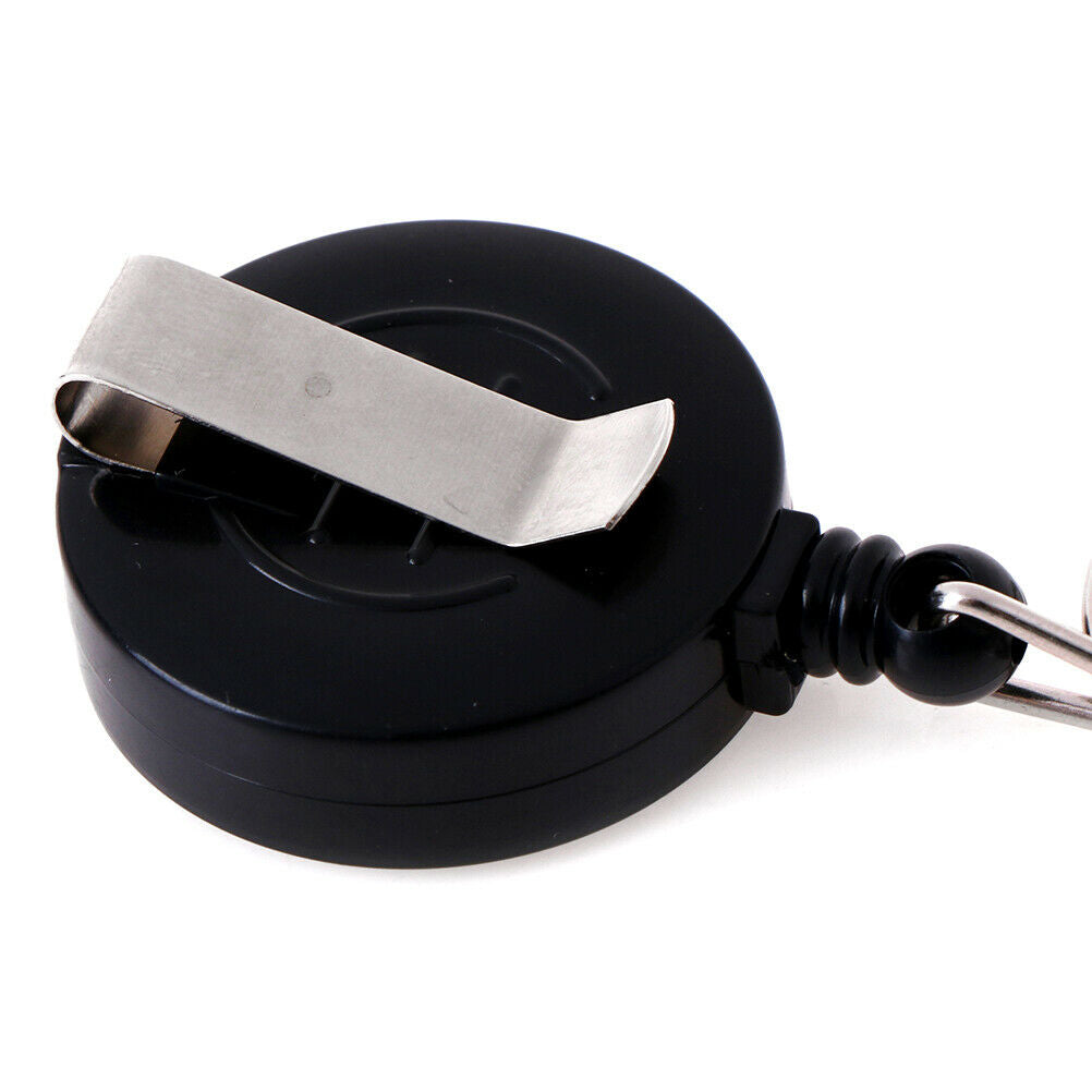 Heavy Duty Retractable Reel Badge ID Holder Belf Clip Nurse Name Ca.l8