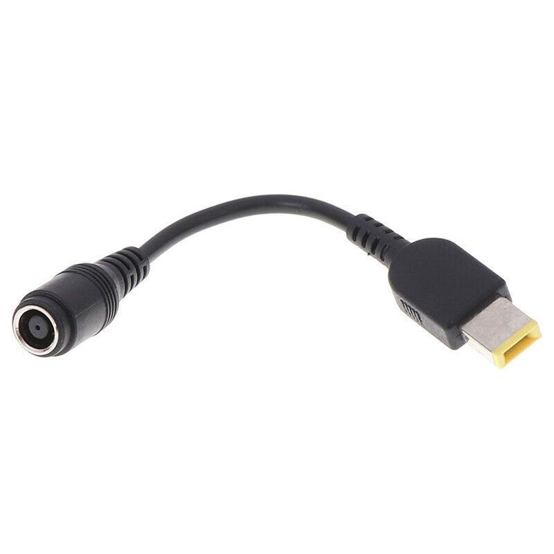 7.9*5.5 Round Jack to Square Plug End Adapter Converter Cable For Lenovo .l8