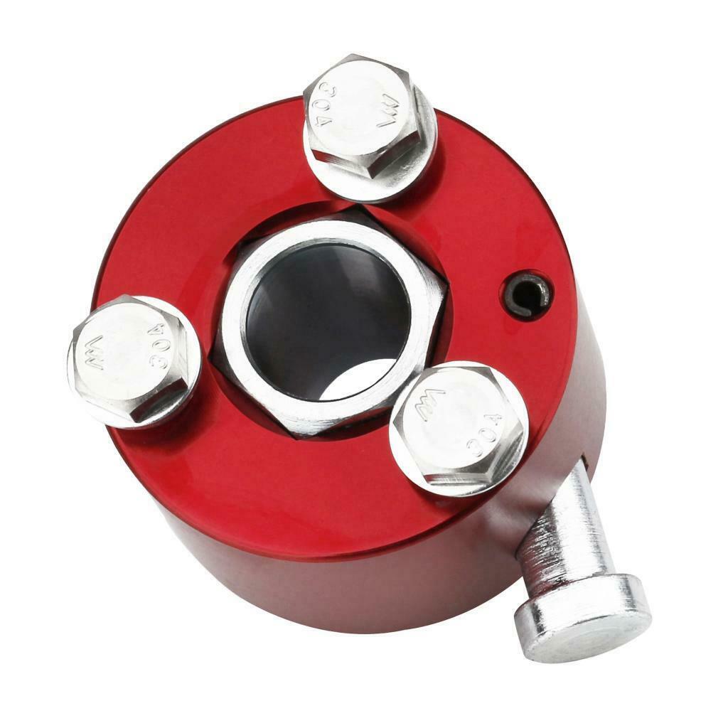 Car Steering Wheel Quick Release Disconnect Hub Adapter Kit YC101451 Red