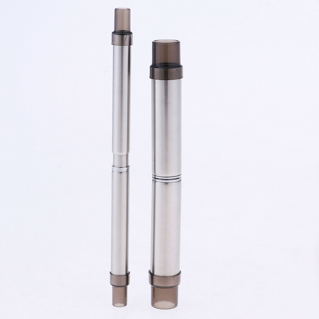 Stainless Steel Foldable Drinking Straw Tumblers Sucker Pipe with Carry Bag S