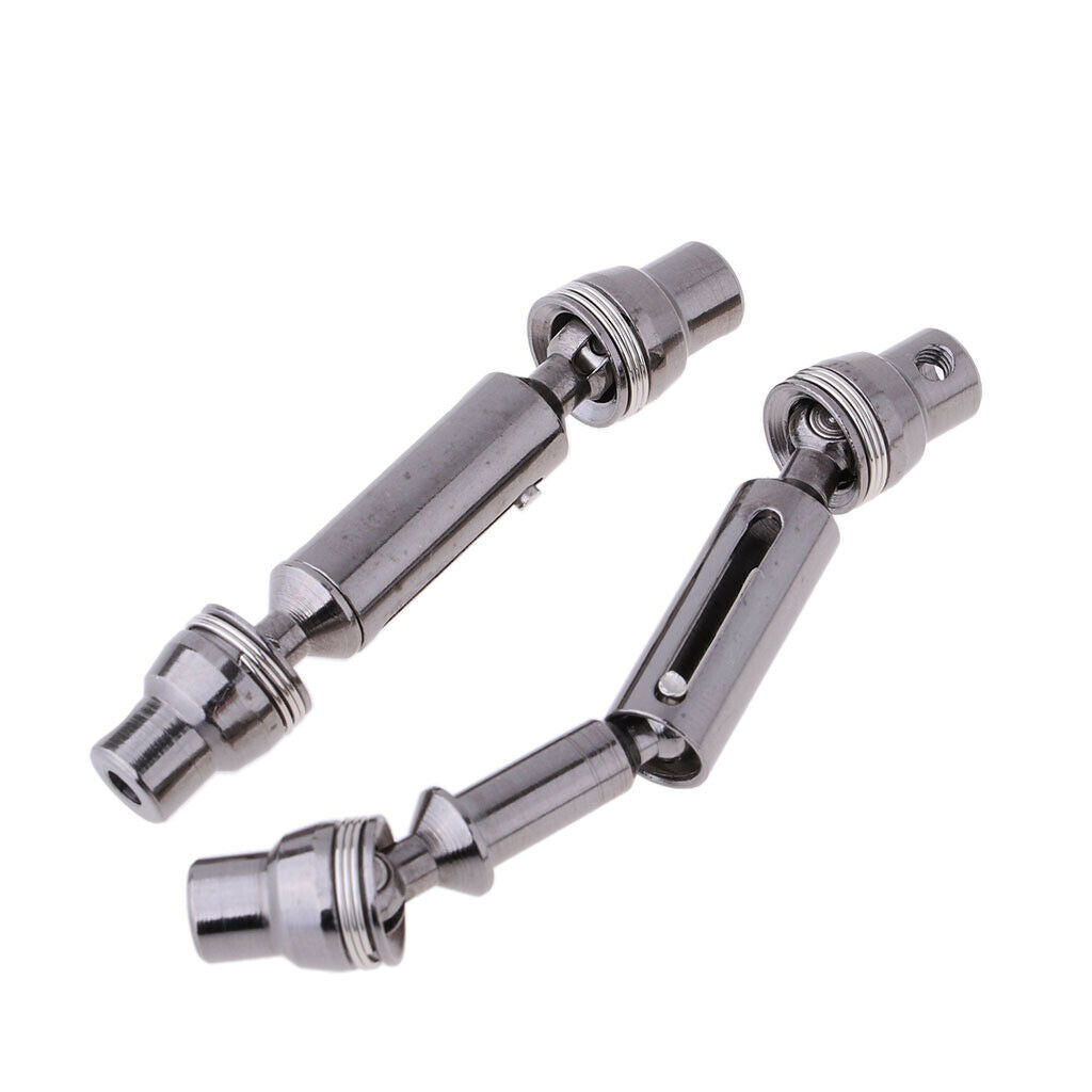 2x Universal Drive Shaft for WPL B24K B36K C14 C24 C24K MN90K MN91K Accs