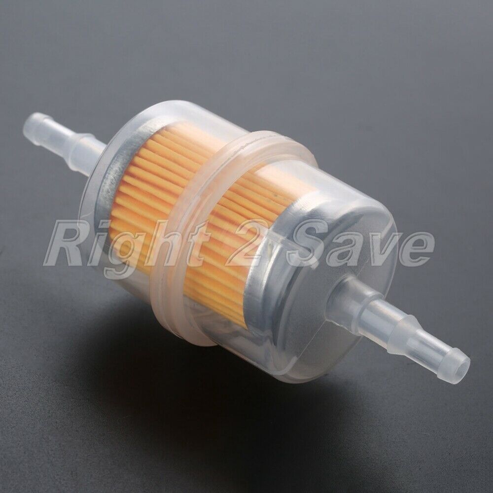 Universal Motorcycle 6mm 8mm Pipe Large Inner Oil Gas Fuel Petrol Filter Cleaner