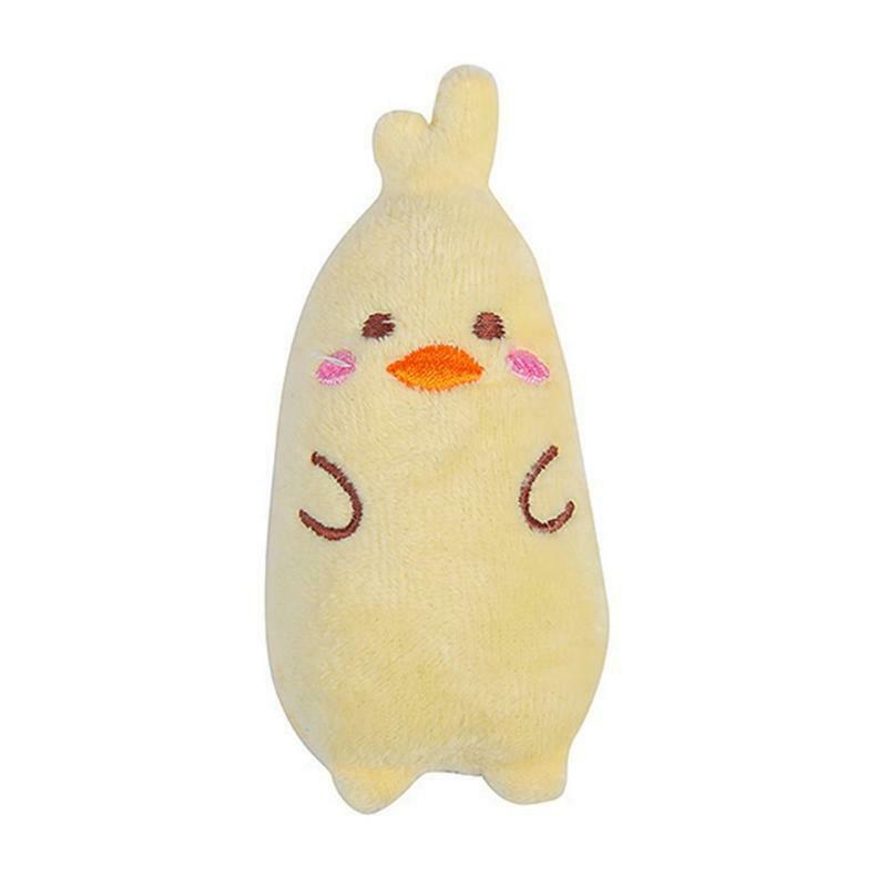 5 Pieces Kitten Gritted Teeth Interactive Animal Plush Catnip Pet Gift