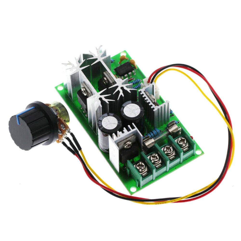 DC 10-60V 20A Motor Speed Regulator High Power Drive Module PWM Motor Controller