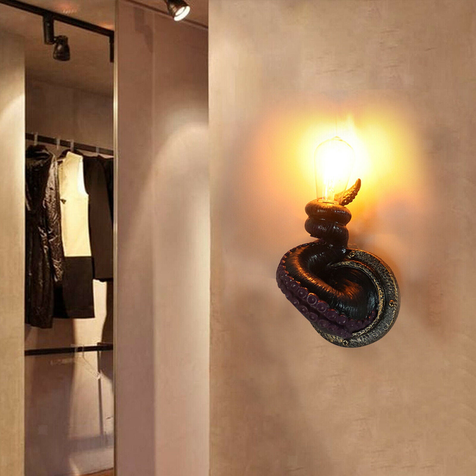 Monster Tentacle Wall Lamp Electric Wall Light Decoration for Yard Decor