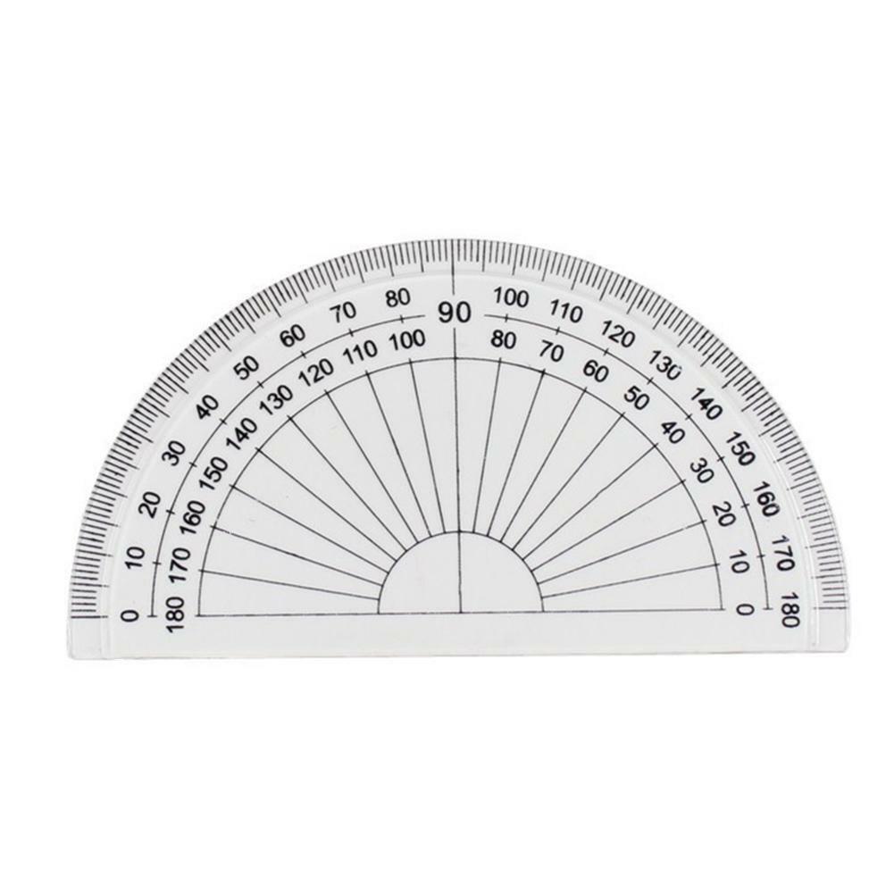 Students Maths Geometry Stationery Ruler Set Squares Triangle Ruler Protractor n