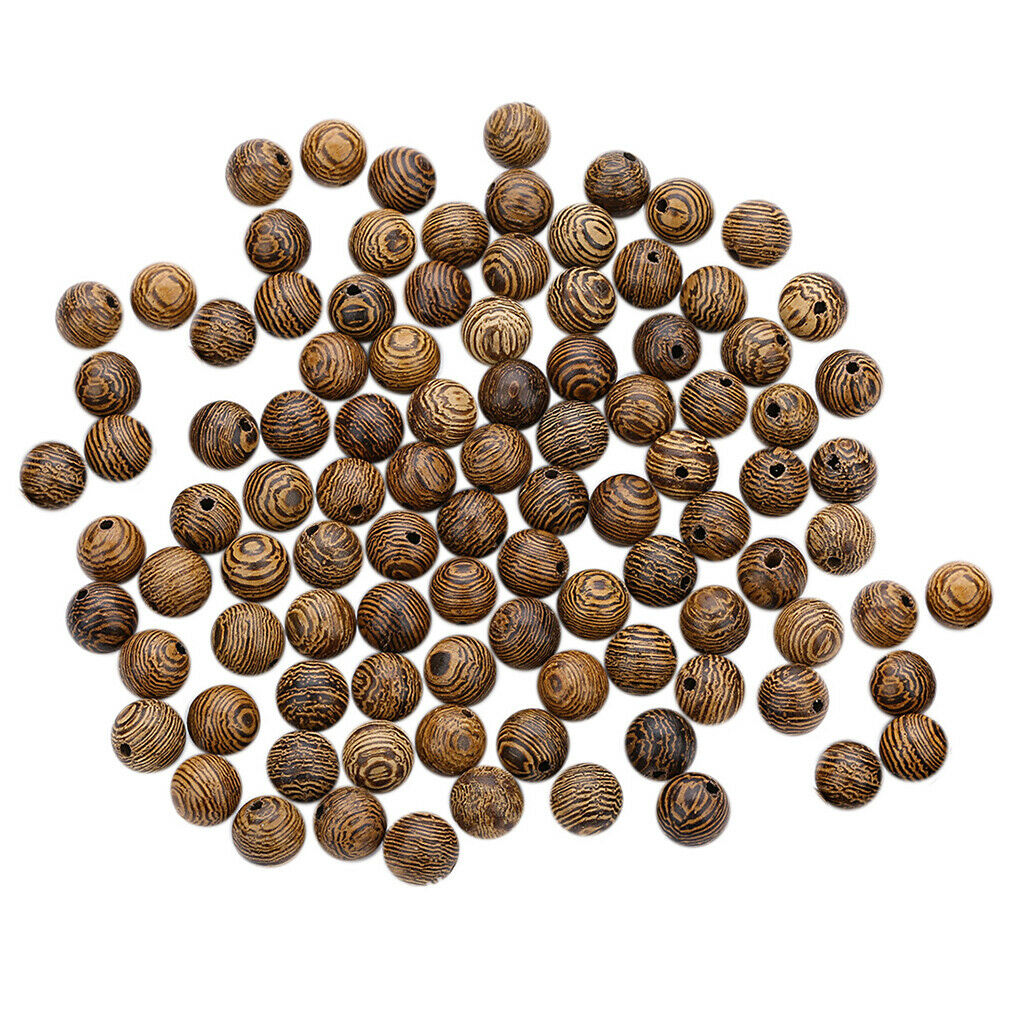 Fashion Wooden Beads Round Wood Ball Necklace Bracelets Crafts Beads 8.5mm