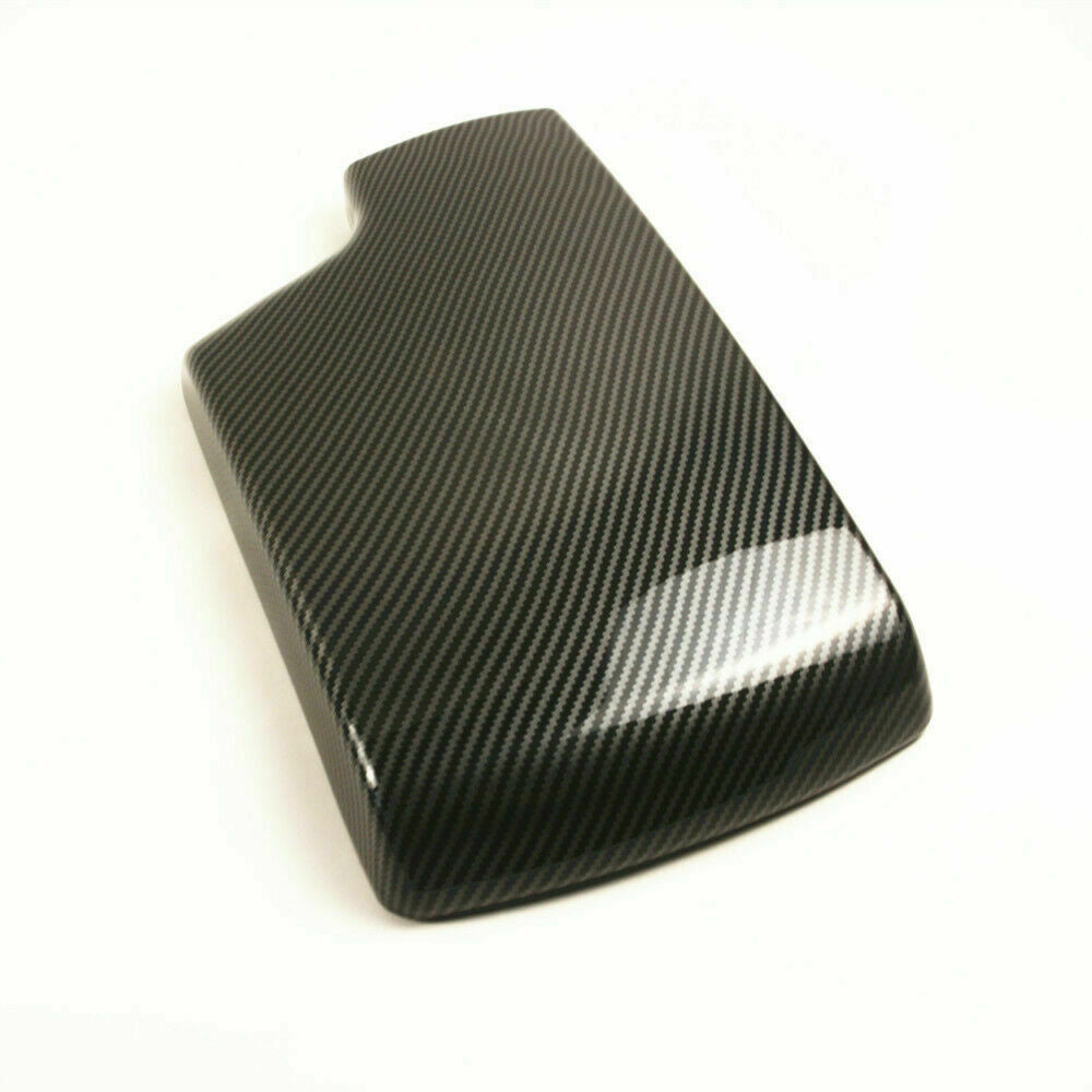 Carbon Fiber Armrest Cover for BMW 3 Series E90 E92 Center Console Pad 2006-2012
