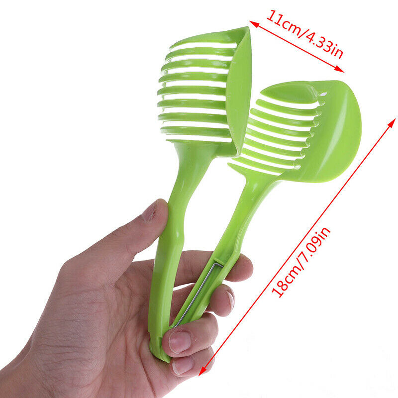 Plastic Vegetable Fruit Cutter Potato Tomato Onion Lemon Egg Peel Slicer .l8