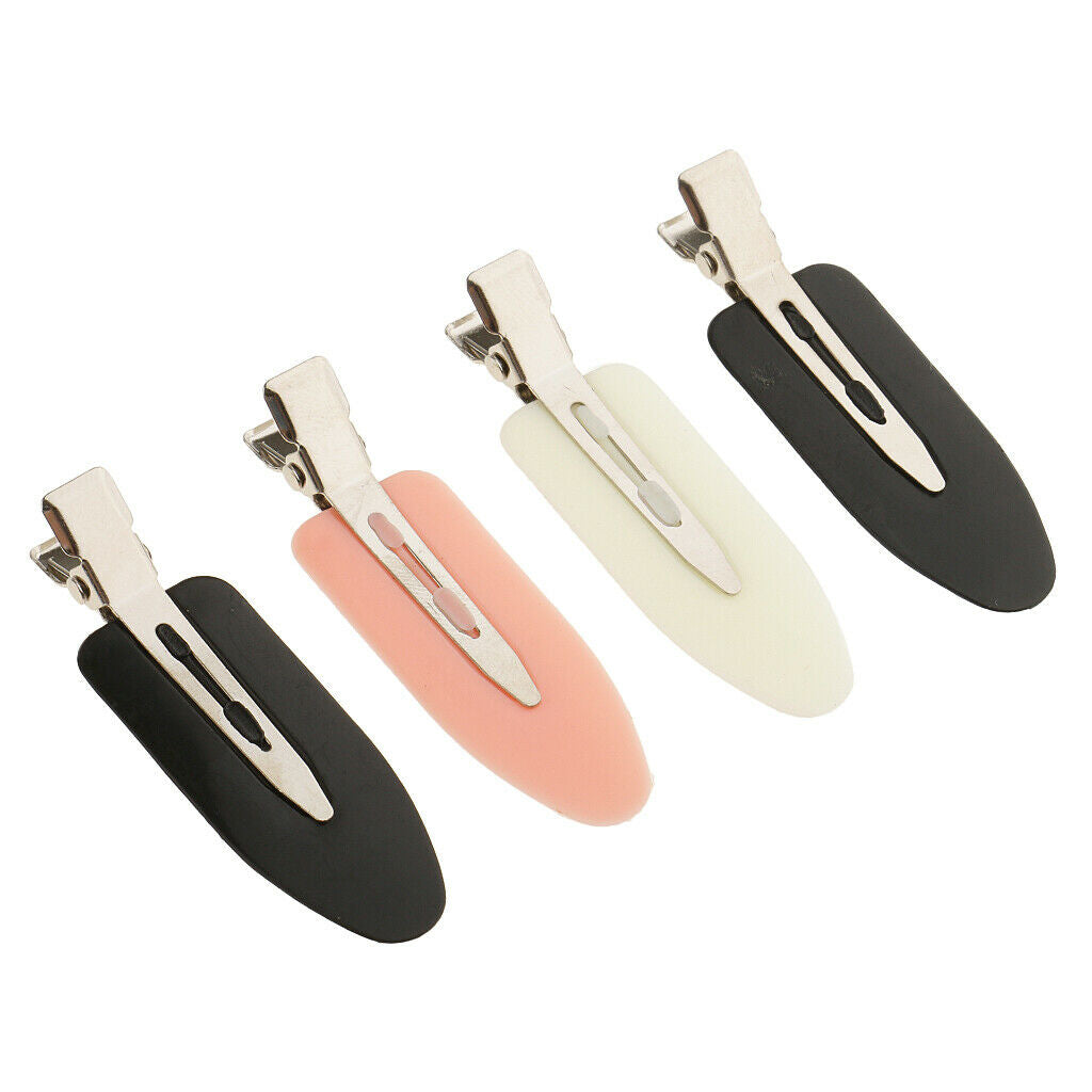 12pcs Girls No Bend Hair Clips Bangs Makeup Curl Pin Clip for Hair Coloring