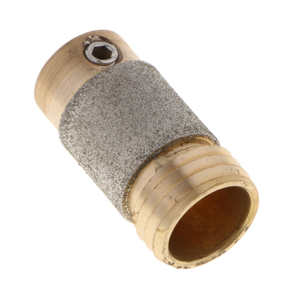 Stained Glass Grinder Head Bits Diamond Grinding Wheel Brass Core for Stone